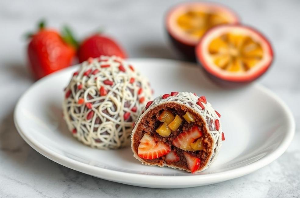 Brigadeiro Gourmet com Frutas: O Toque Especial que Encanta