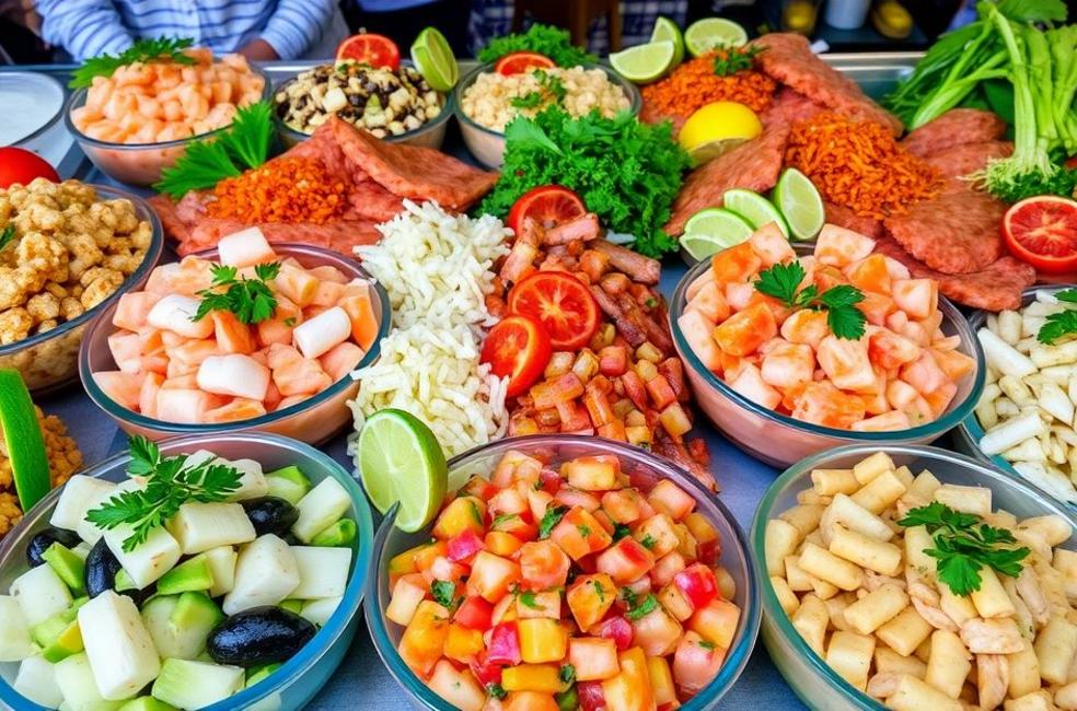 A História e as Variedades do Ceviche