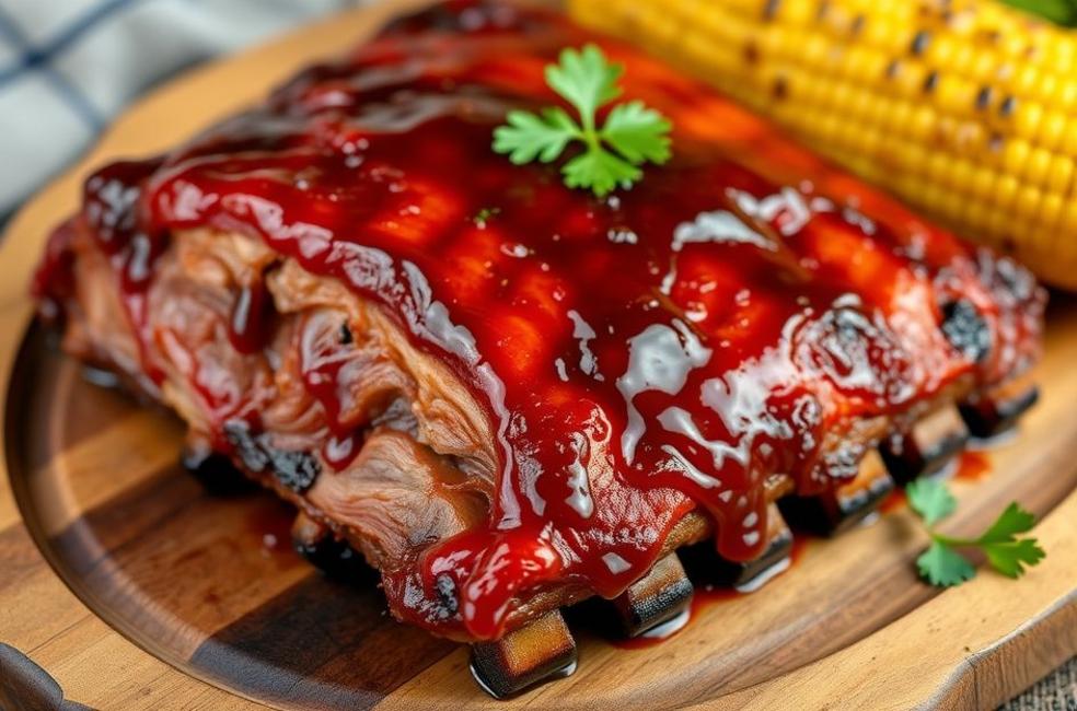 Costelinha Suína ao Molho Barbecue: A Clássica de Todo Churrasco