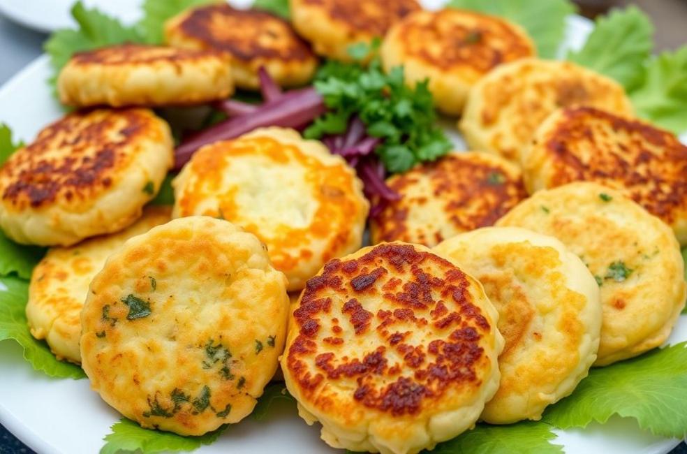 Variantes Criativas de Bolinhos de Repolho