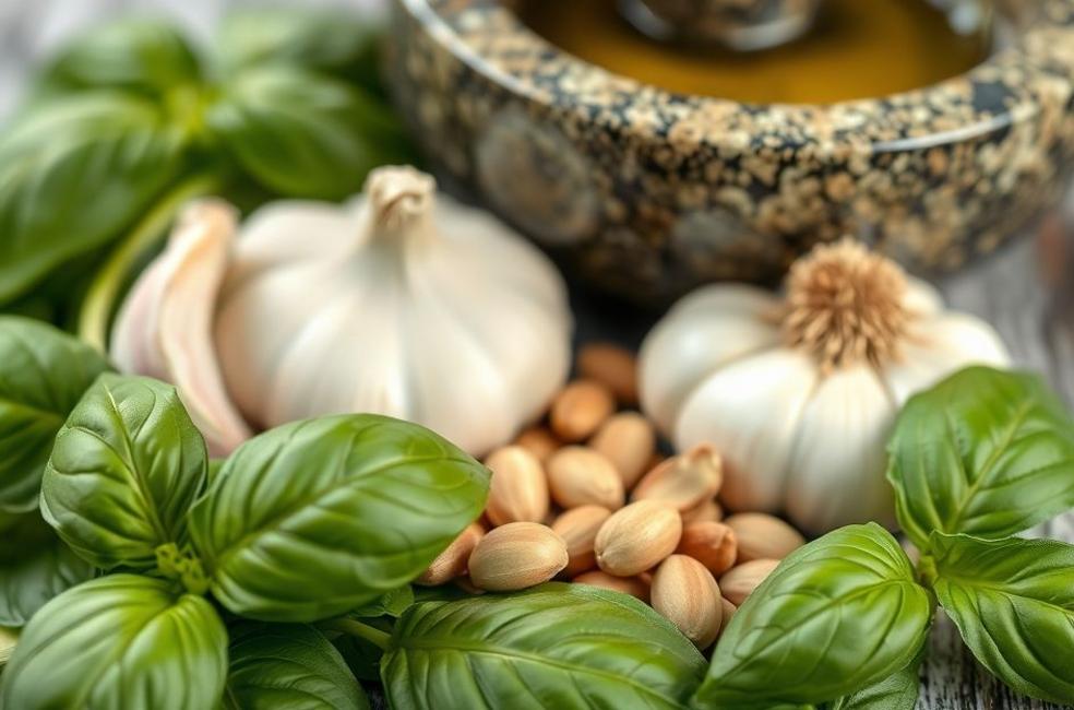 Os Ingredientes Fundamentais do Pesto