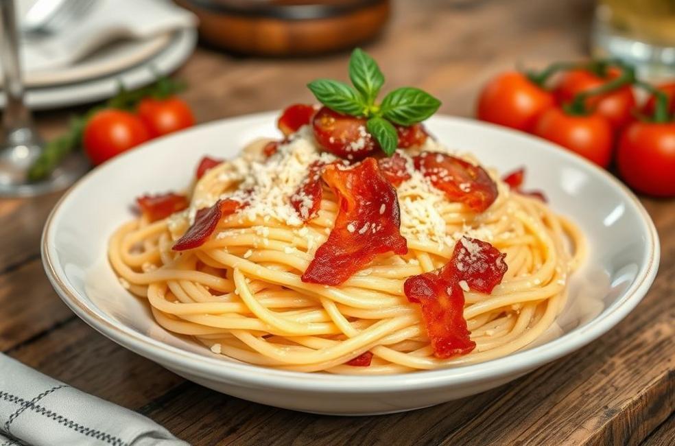 Macarrão Carbonara: Amor à Primeira Garfada