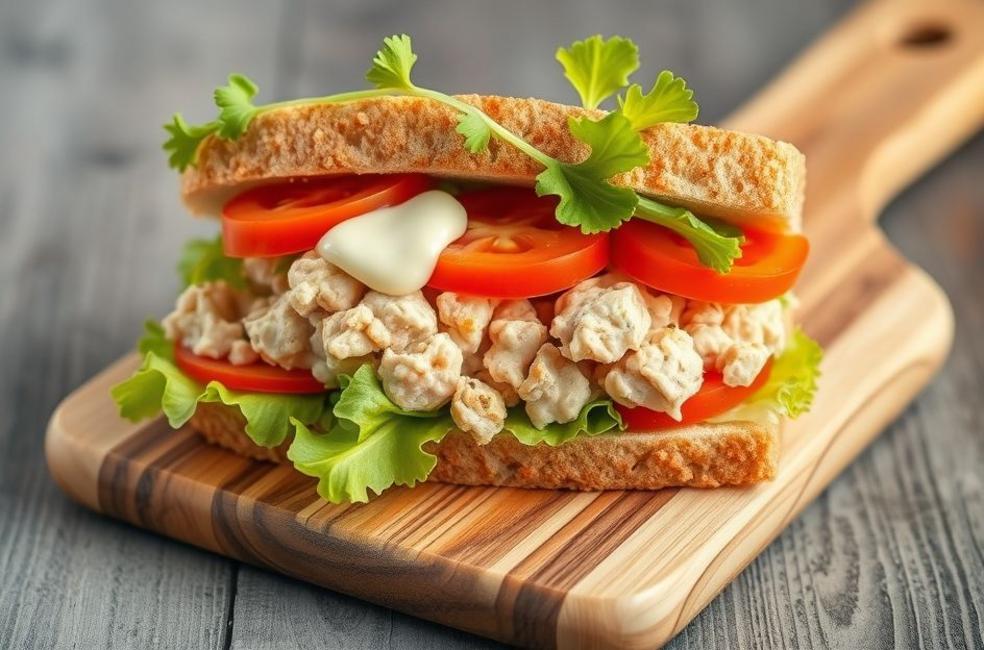 Sanduíche de Atum Prático: A Refeição Ideal