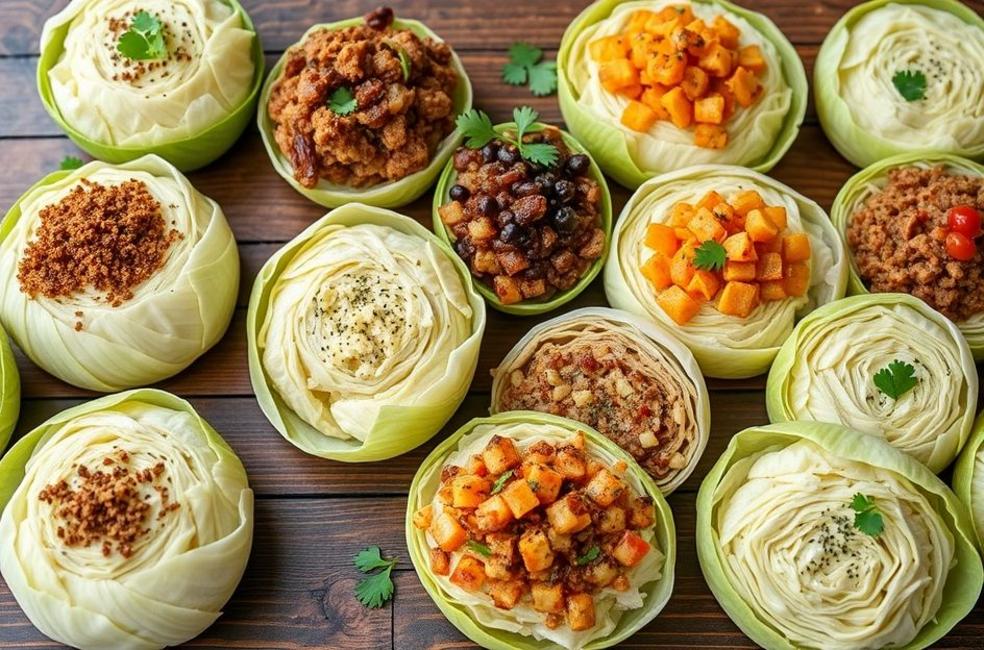 Receitas Fáceis de Bolinhos de Repolho para Todos os Gostos