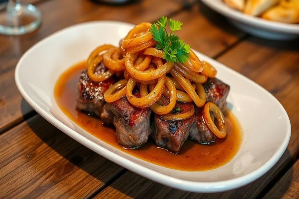 Descubra a Magia do Bife Acebolado