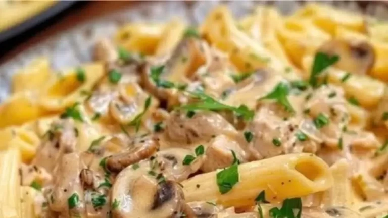 Massa de Atum com Cogumelos