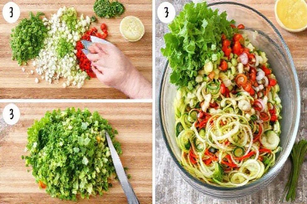 Receita da Salada da Deusa Verde Passo a Passo